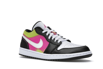 Jordan 1 Low Black Active Fuchsia Cyber