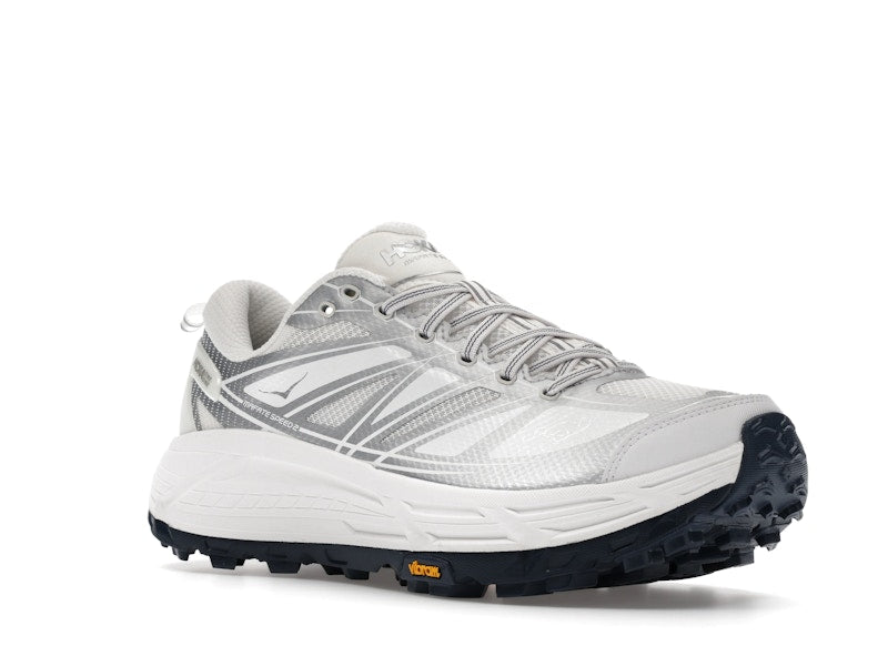 Hoka One One Mafate Speed 2 White Silver