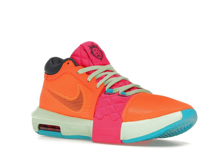 Nike LeBron Witness 8 Total Orange Laser Fuchsia