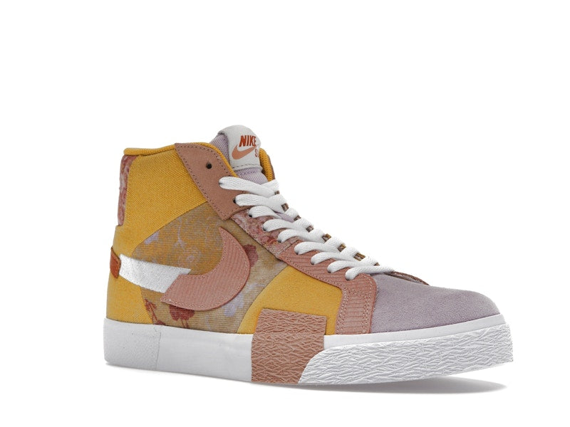 Nike SB Zoom Blazer Mid Premium Floral Paisley Sanded Gold