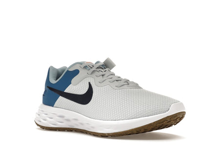 Nike Revolution 6 FlyEase Next Nature Pure Platinum Dark Marina Blue