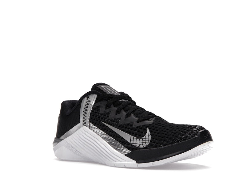 Nike Metcon 6 Black Metallic Silver (Women's)