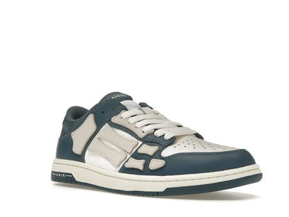 AMIRI Skel Top Low Vintage Blue Quad Monogram Debossed