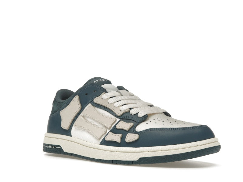 AMIRI Skel Top Low Vintage Blue Quad Monogram Debossed