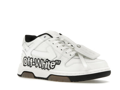 OFF-WHITE Out Of Office OOO Low Tops "Off-White" White Black