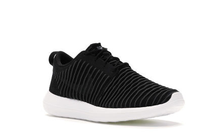 Nike Roshe Two Flyknit Black/Dark Grey-White-Volt