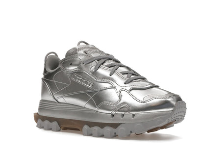 Reebok Classic Leather Cardi B Silver Metallic (Women's)
