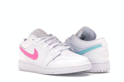Jordan 1 Low White Neon (GS)
