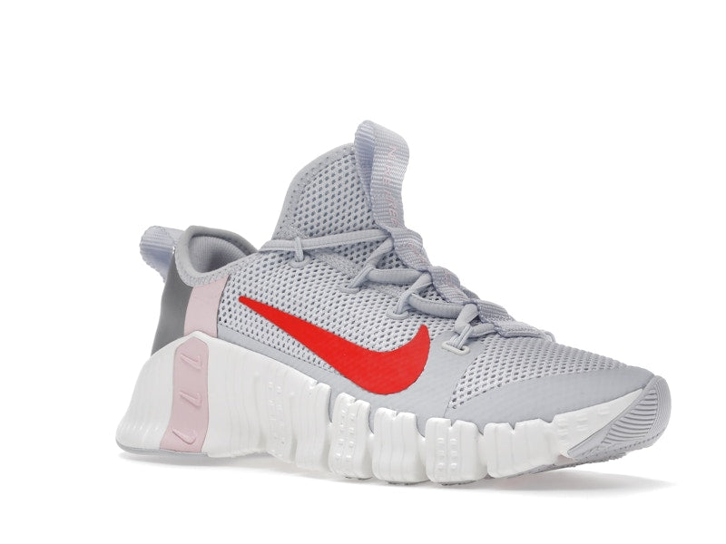 Nike Free Metcon 3 Football Grey Bright Crimson (Women's)