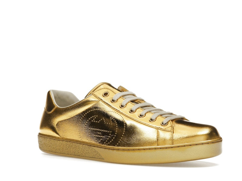 Gucci Ace Metallic Gold