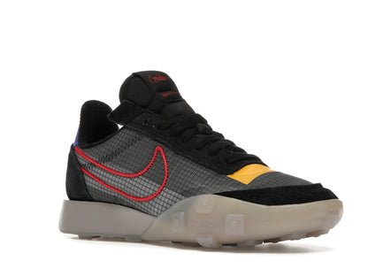 Nike Waffle Racer 2X Black Solar Flare University Red (Women's)