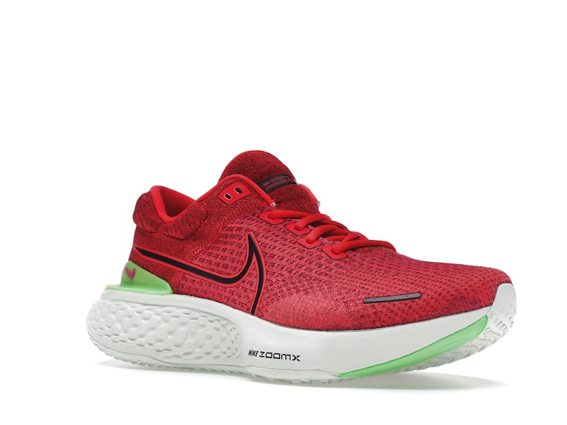 Nike ZoomX Invincible Run Flyknit 2 Siren Red Green Strike