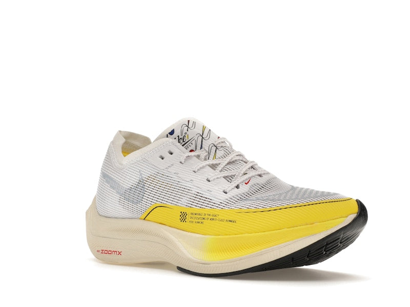 Nike ZoomX Vaporfly Next% 2 White Yellow Strike (Women's)