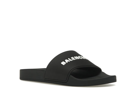 Balenciaga Pool Slide Black White (Women's)