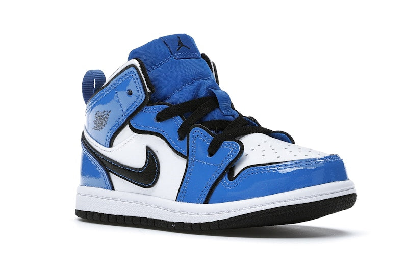 Jordan 1 Mid Signal Blue (TD)