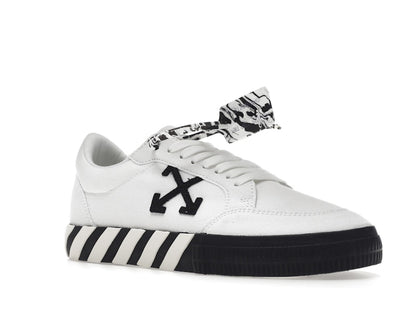 OFF-WHITE Vulcanized Low Canvas White Black
