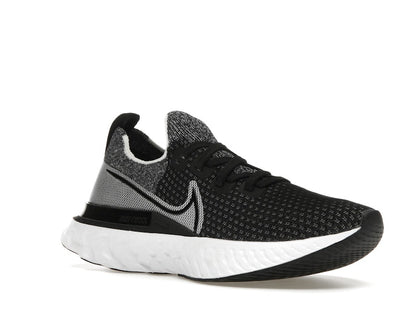 Nike React Infinity Run Flyknit Black White (Women's)