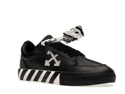 OFF-WHITE Vulc Low Leather Black White FW21