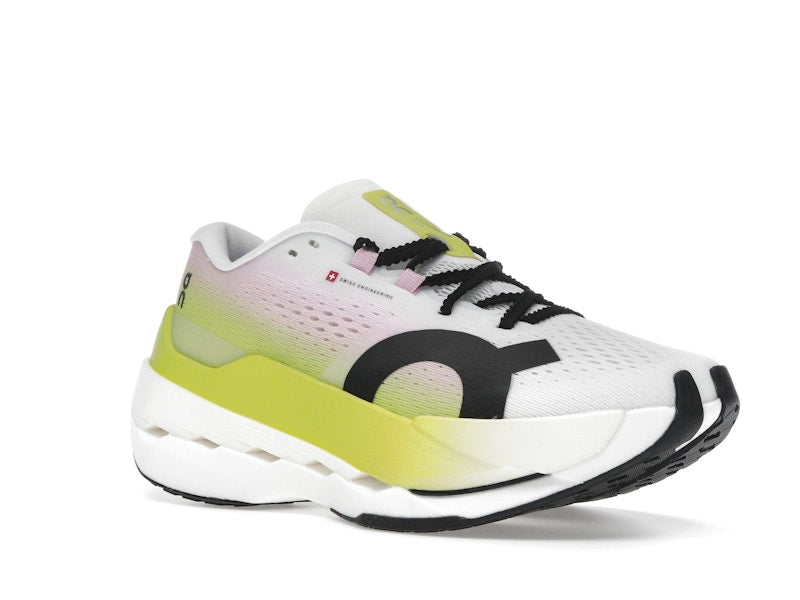 On Running Cloudboom Max Lime Raspberry