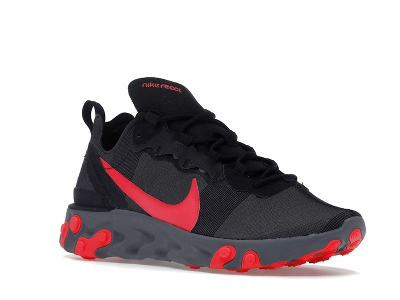 Nike React Element 55 Black Solar Red (Women's)