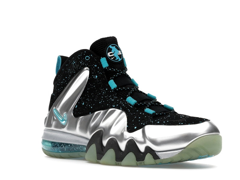 Nike Barkley Posite Max Metallic Silver Gamma Blue