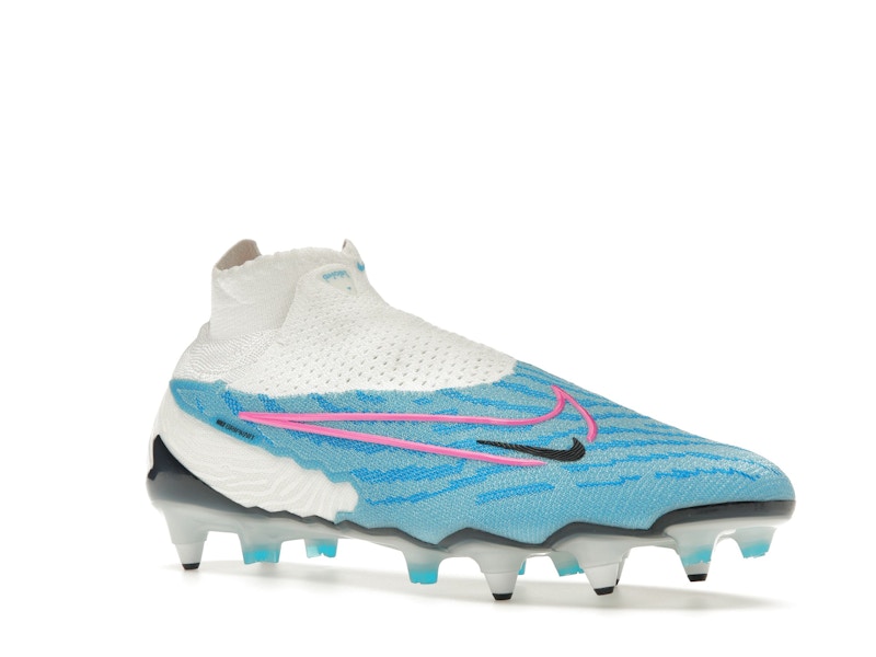 Nike Gripknit Phantom GX Elite Dynamic Fit SG-Pro Anti-Clog Traction Blast Pack Baltic Blue
