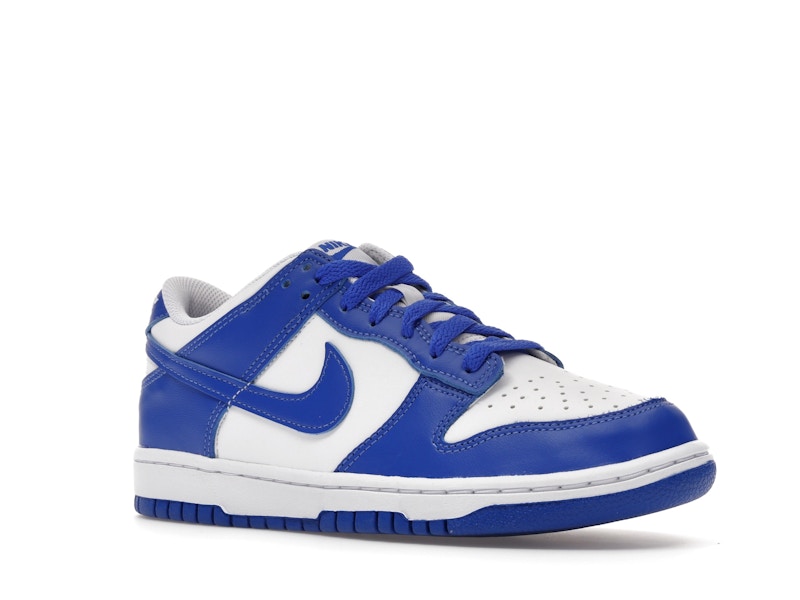 Nike Dunk Low White Hyper Royal (GS)