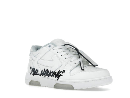 OFF-WHITE Out Of Office OOO Low Tops For Walking White Black (Women's)