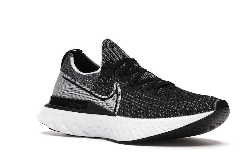 Nike React Infinity Run Flyknit Black White