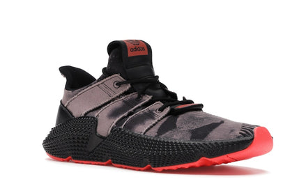 adidas Prophere Bleached Black Solar Red