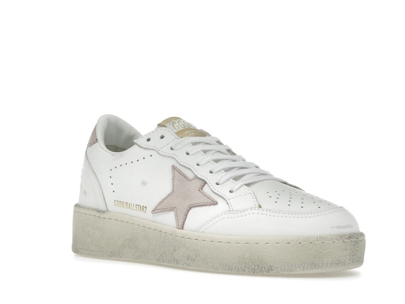 Golden Goose Ball Star 2 White Pink (Women's)