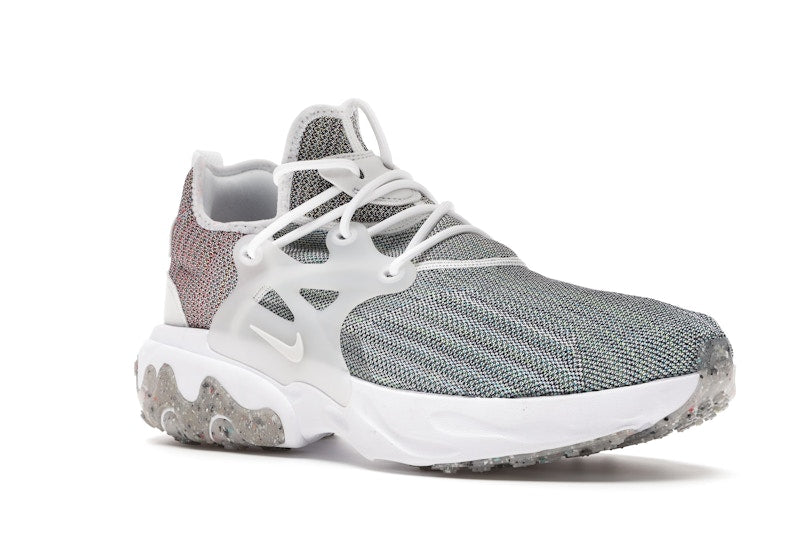 Nike React Presto Flyknit Multi White