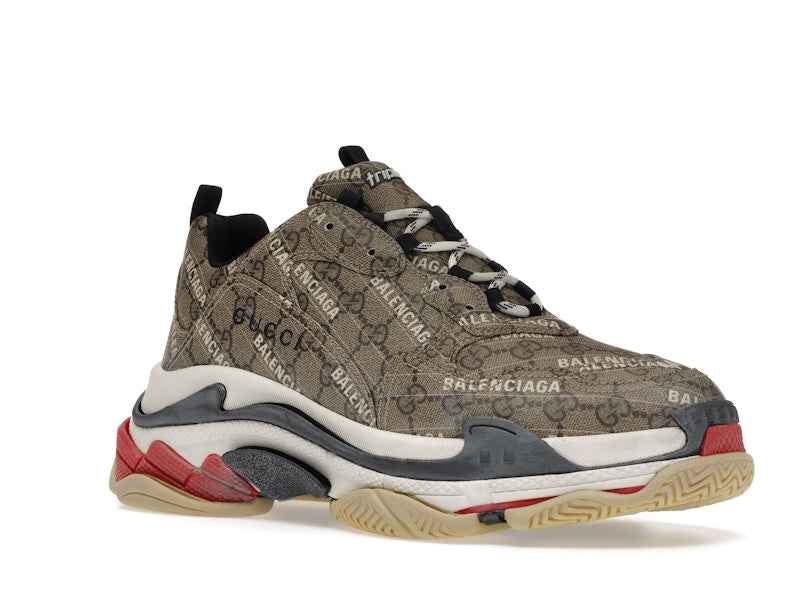 Gucci x Balenciaga The Hacker Project Triple S Beige