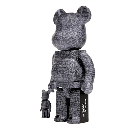 Bearbrick The British Museum (The Rosetta Stone) 100% & 400% Set
