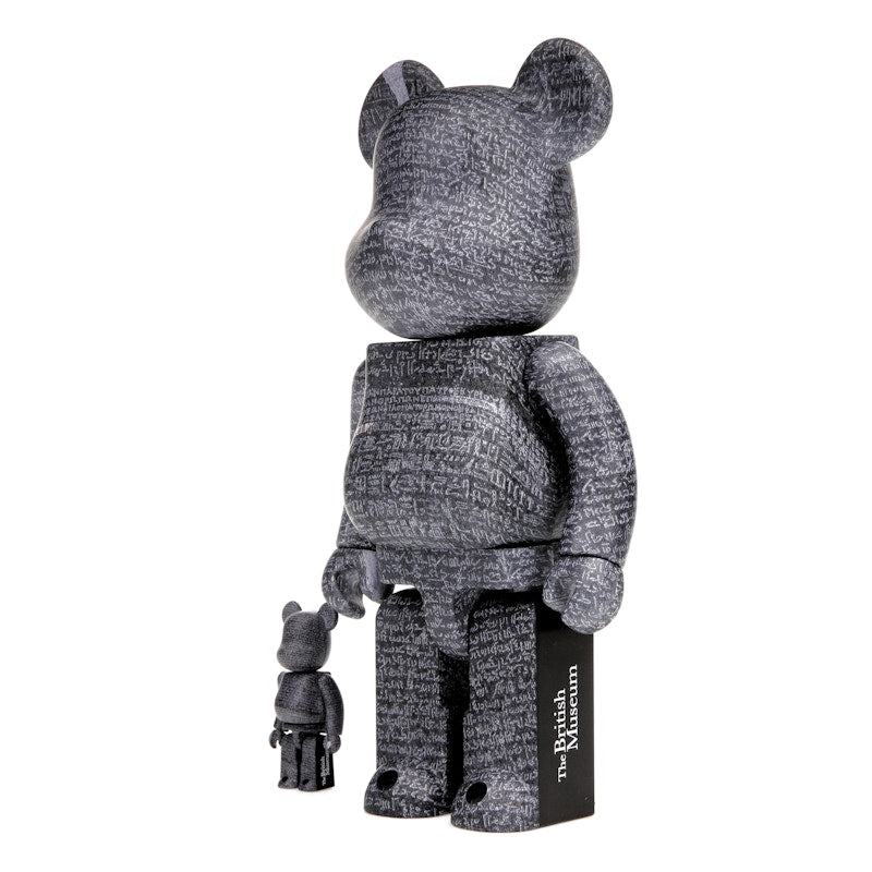 Bearbrick The British Museum (The Rosetta Stone) 100% & 400% Set