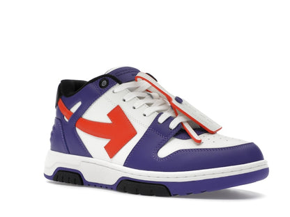 OFF-WHITE Out Of Office OOO Low Tops White Purple Orange
