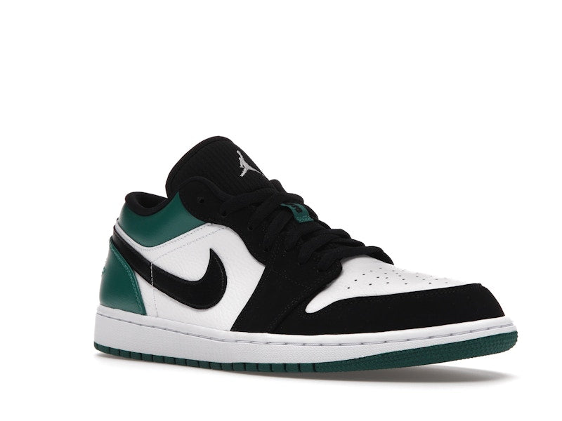 Jordan 1 Low White Black Mystic Green