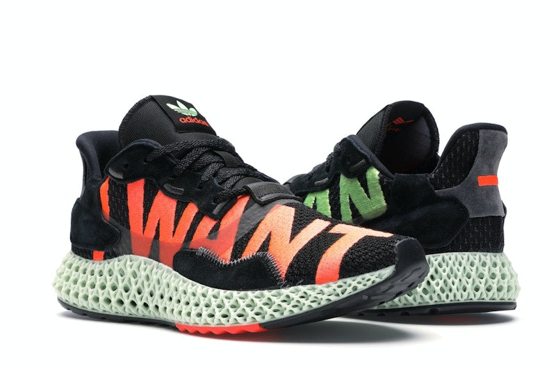 adidas ZX 4000 4D I Want I Can Black