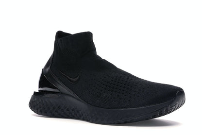 Nike Rise React Flyknit Triple Black