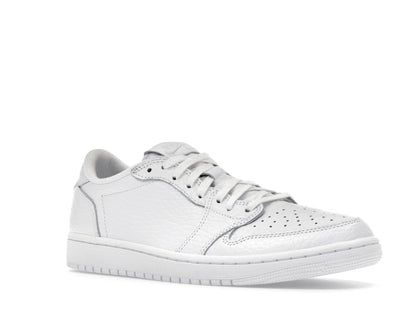 Jordan 1 Retro Low Swooshless Triple White (2025)