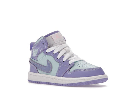 Jordan 1 Mid Purple Aqua (PS)
