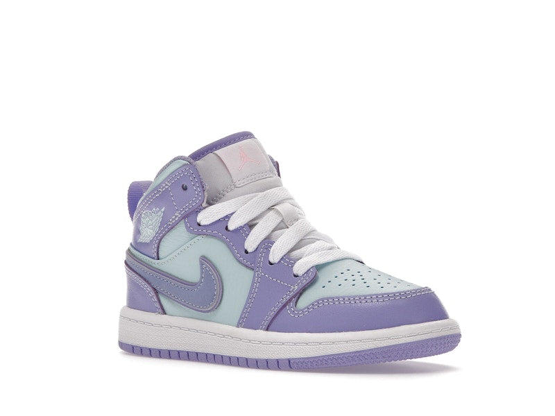 Jordan 1 Mid Purple Aqua (PS)