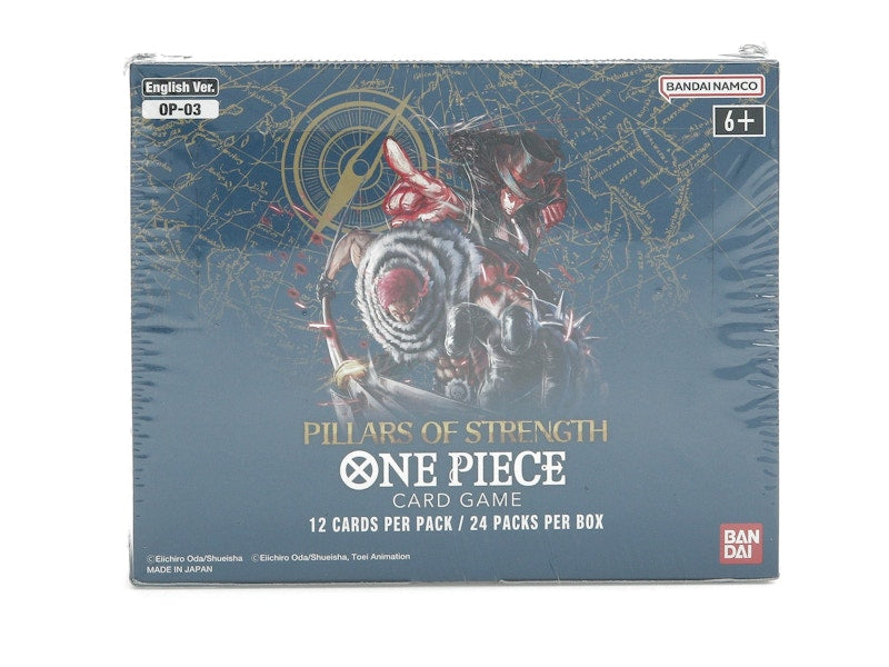 Bandai One Piece Card Game Pillars of Strength Booster Box (OP-03) (English)