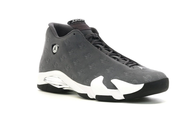 Jordan 14 Retro Oregon Ducks PE Grey