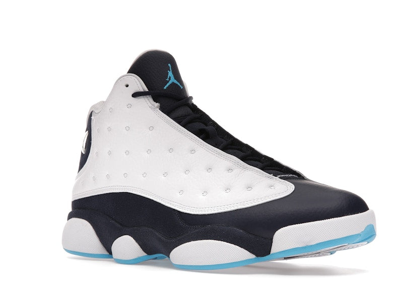 Jordan 13 Retro Obsidian Powder Blue White