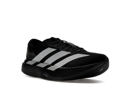 adidas Adizero Evo SL Black Silver Metallic Signal Green