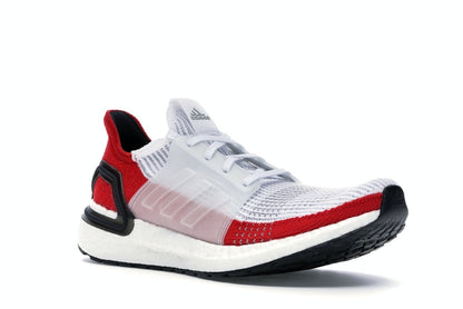 adidas Ultra Boost 19 White Scarlet