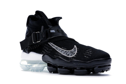 Nike Air VaporMax Premier Flyknit Black Metallic Silver White