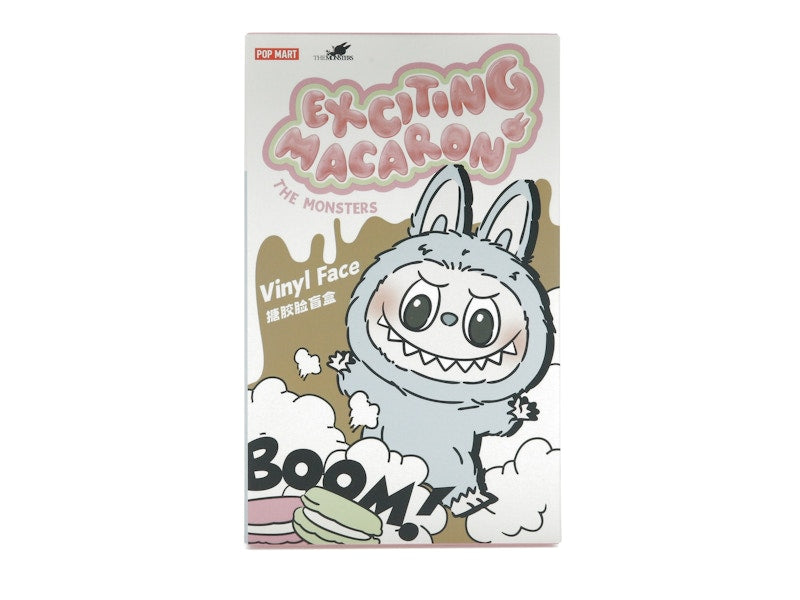 Pop Mart Labubu The Monsters Exciting Macaron Vinyl Plush Pendant Single Blind Box