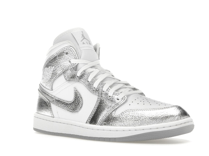 Jordan 1 Mid SE Metallic Silver (Women's)